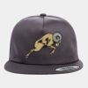 Yupoong - Unstructured Five-Panel Snapback Cap - 6502 Thumbnail