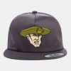 Yupoong - Unstructured Five-Panel Snapback Cap - 6502 Thumbnail