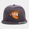 Yupoong - Unstructured Five-Panel Snapback Cap - 6502 Thumbnail