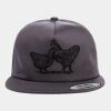 Yupoong - Unstructured Five-Panel Snapback Cap - 6502 Thumbnail