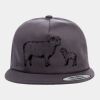 Yupoong - Unstructured Five-Panel Snapback Cap - 6502 Thumbnail