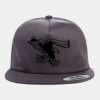 Yupoong - Unstructured Five-Panel Snapback Cap - 6502 Thumbnail