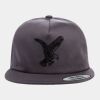 Yupoong - Unstructured Five-Panel Snapback Cap - 6502 Thumbnail