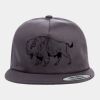 Yupoong - Unstructured Five-Panel Snapback Cap - 6502 Thumbnail