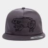 Yupoong - Unstructured Five-Panel Snapback Cap - 6502 Thumbnail
