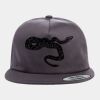 Yupoong - Unstructured Five-Panel Snapback Cap - 6502 Thumbnail