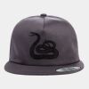 Yupoong - Unstructured Five-Panel Snapback Cap - 6502 Thumbnail