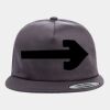 Yupoong - Unstructured Five-Panel Snapback Cap - 6502 Thumbnail