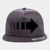 Yupoong - Unstructured Five-Panel Snapback Cap - 6502 Thumbnail