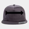 Yupoong - Unstructured Five-Panel Snapback Cap - 6502 Thumbnail