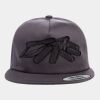 Yupoong - Unstructured Five-Panel Snapback Cap - 6502 Thumbnail