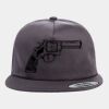 Yupoong - Unstructured Five-Panel Snapback Cap - 6502 Thumbnail