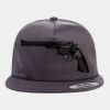 Yupoong - Unstructured Five-Panel Snapback Cap - 6502 Thumbnail