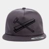 Yupoong - Unstructured Five-Panel Snapback Cap - 6502 Thumbnail
