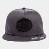 Yupoong - Unstructured Five-Panel Snapback Cap - 6502 Thumbnail