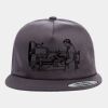 Yupoong - Unstructured Five-Panel Snapback Cap - 6502 Thumbnail