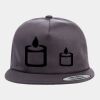 Yupoong - Unstructured Five-Panel Snapback Cap - 6502 Thumbnail