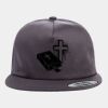 Yupoong - Unstructured Five-Panel Snapback Cap - 6502 Thumbnail
