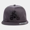 Yupoong - Unstructured Five-Panel Snapback Cap - 6502 Thumbnail