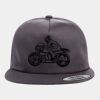 Yupoong - Unstructured Five-Panel Snapback Cap - 6502 Thumbnail
