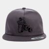 Yupoong - Unstructured Five-Panel Snapback Cap - 6502 Thumbnail