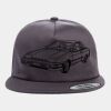 Yupoong - Unstructured Five-Panel Snapback Cap - 6502 Thumbnail