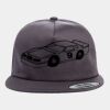 Yupoong - Unstructured Five-Panel Snapback Cap - 6502 Thumbnail