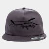 Yupoong - Unstructured Five-Panel Snapback Cap - 6502 Thumbnail