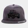 Yupoong - Unstructured Five-Panel Snapback Cap - 6502 Thumbnail