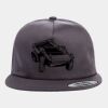 Yupoong - Unstructured Five-Panel Snapback Cap - 6502 Thumbnail