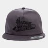 Yupoong - Unstructured Five-Panel Snapback Cap - 6502 Thumbnail
