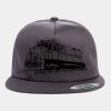Yupoong - Unstructured Five-Panel Snapback Cap - 6502 Thumbnail
