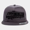 Yupoong - Unstructured Five-Panel Snapback Cap - 6502 Thumbnail
