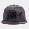Yupoong - Unstructured Five-Panel Snapback Cap - 6502 Thumbnail
