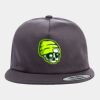 Yupoong - Unstructured Five-Panel Snapback Cap - 6502 Thumbnail