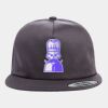 Yupoong - Unstructured Five-Panel Snapback Cap - 6502 Thumbnail