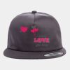 Yupoong - Unstructured Five-Panel Snapback Cap - 6502 Thumbnail