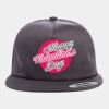 Yupoong - Unstructured Five-Panel Snapback Cap - 6502 Thumbnail