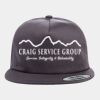 Yupoong - Unstructured Five-Panel Snapback Cap - 6502 Thumbnail