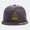 Yupoong - Unstructured Five-Panel Snapback Cap - 6502 Thumbnail