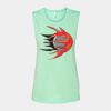 Bella + Canvas - Women's Flowy Scoop Muscle Tank - 8803 Thumbnail