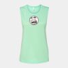 Bella + Canvas - Women's Flowy Scoop Muscle Tank - 8803 Thumbnail