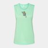 Bella + Canvas - Women's Flowy Scoop Muscle Tank - 8803 Thumbnail