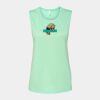 Bella + Canvas - Women's Flowy Scoop Muscle Tank - 8803 Thumbnail