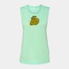 Bella + Canvas - Women's Flowy Scoop Muscle Tank - 8803 Thumbnail