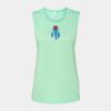 Bella + Canvas - Women's Flowy Scoop Muscle Tank - 8803 Thumbnail