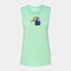 Bella + Canvas - Women's Flowy Scoop Muscle Tank - 8803 Thumbnail