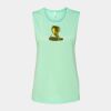 Bella + Canvas - Women's Flowy Scoop Muscle Tank - 8803 Thumbnail