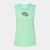 Bella + Canvas - Women's Flowy Scoop Muscle Tank - 8803 Thumbnail