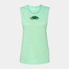 Bella + Canvas - Women's Flowy Scoop Muscle Tank - 8803 Thumbnail